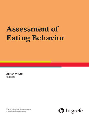 cover image of Assessment of Eating Behavior